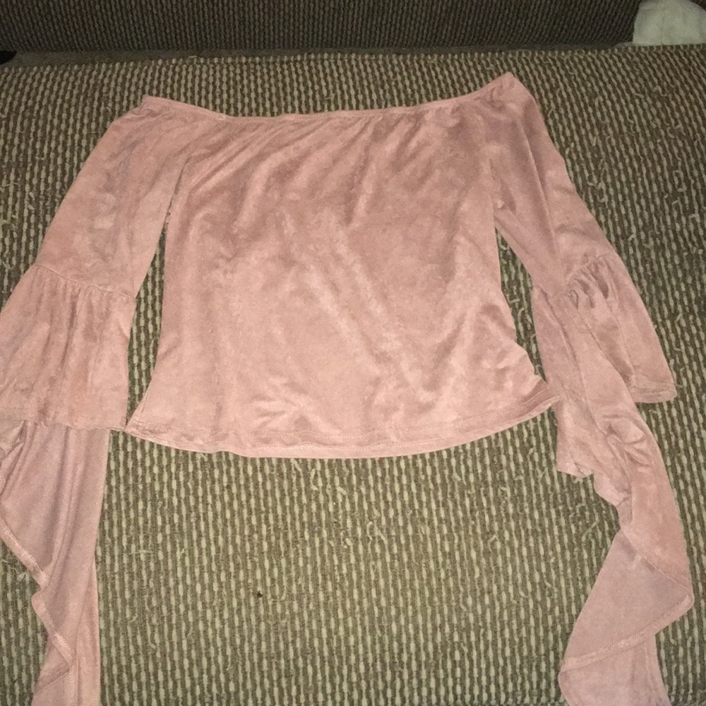 Over the shoulder top